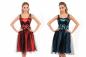 Preview: Abendkleid ED09 rot / blau